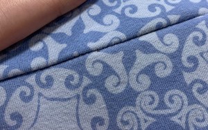 Serger seam from the outside.