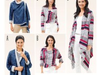 Pattern Review: Burda 6667 – Brown Rayon&nbsp;Cardigan