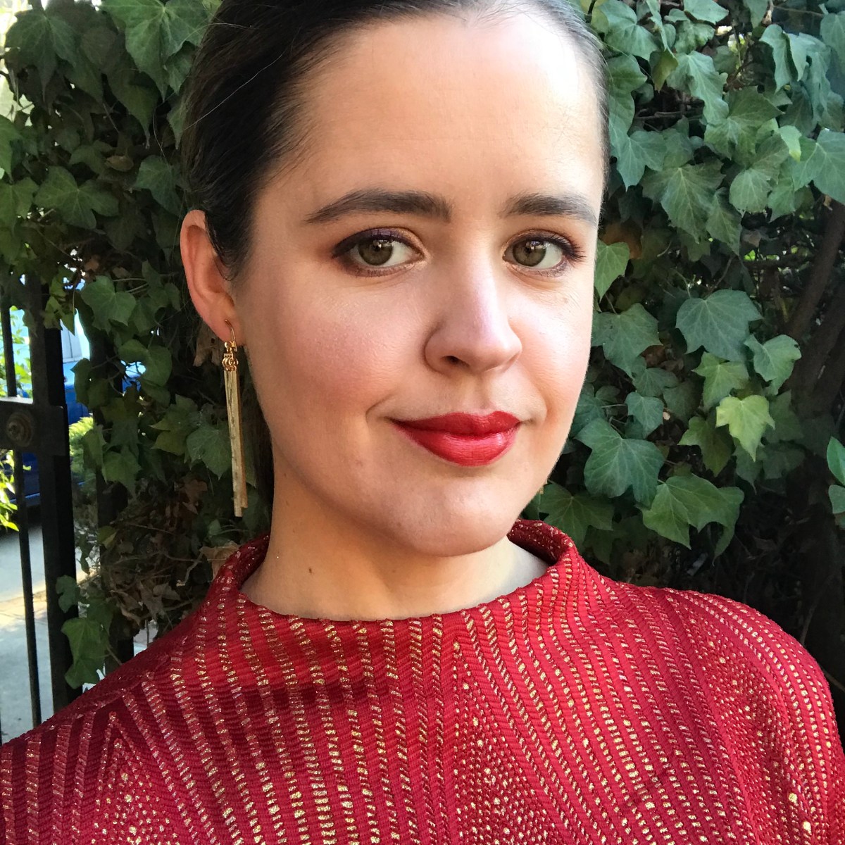 Pattern Review: BurdaStyle Magazine 11-2015-113 Red/Gold Sheath Dress (Stash Contest Entry&nbsp;#2)