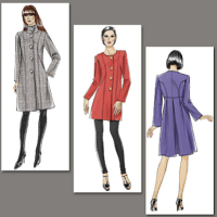 Not a Pattern Review: Vogue 8626 – Black Wool Coat&nbsp;Remake