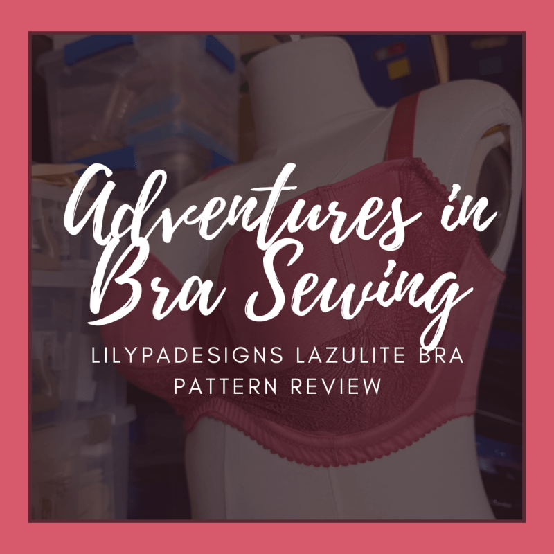 Adventures in Bra Sewing: LilyPADesigns Lazulite Bra Pattern&nbsp;Review